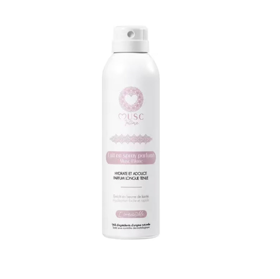 Spray hydratant Musc blanc